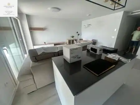 Cocina de Piso de alquiler en Elche / Elx con Aire acondicionado, Piscina y Amueblado