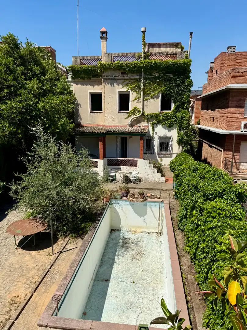 Jardín de Casa o chalet en venta en Barcelona con Calefacción, Jardín privado y Terraza
