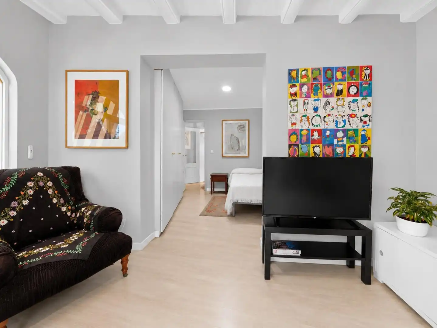 Sala de estar de Casa o chalet en venta en Dénia con Jardín privado, Terraza y Jacuzzi