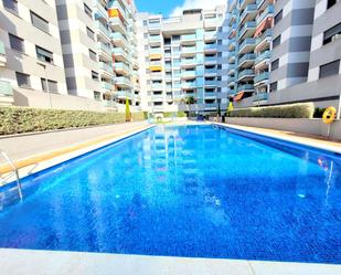 Swimming pool of Apartment to rent in Gandia  with Air Conditioner and Terrace