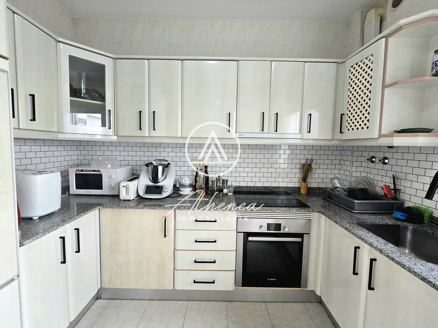 Kitchen of Detached homes for sale in Roquetas de Mar  with Air Conditioner, Heating and Terrace