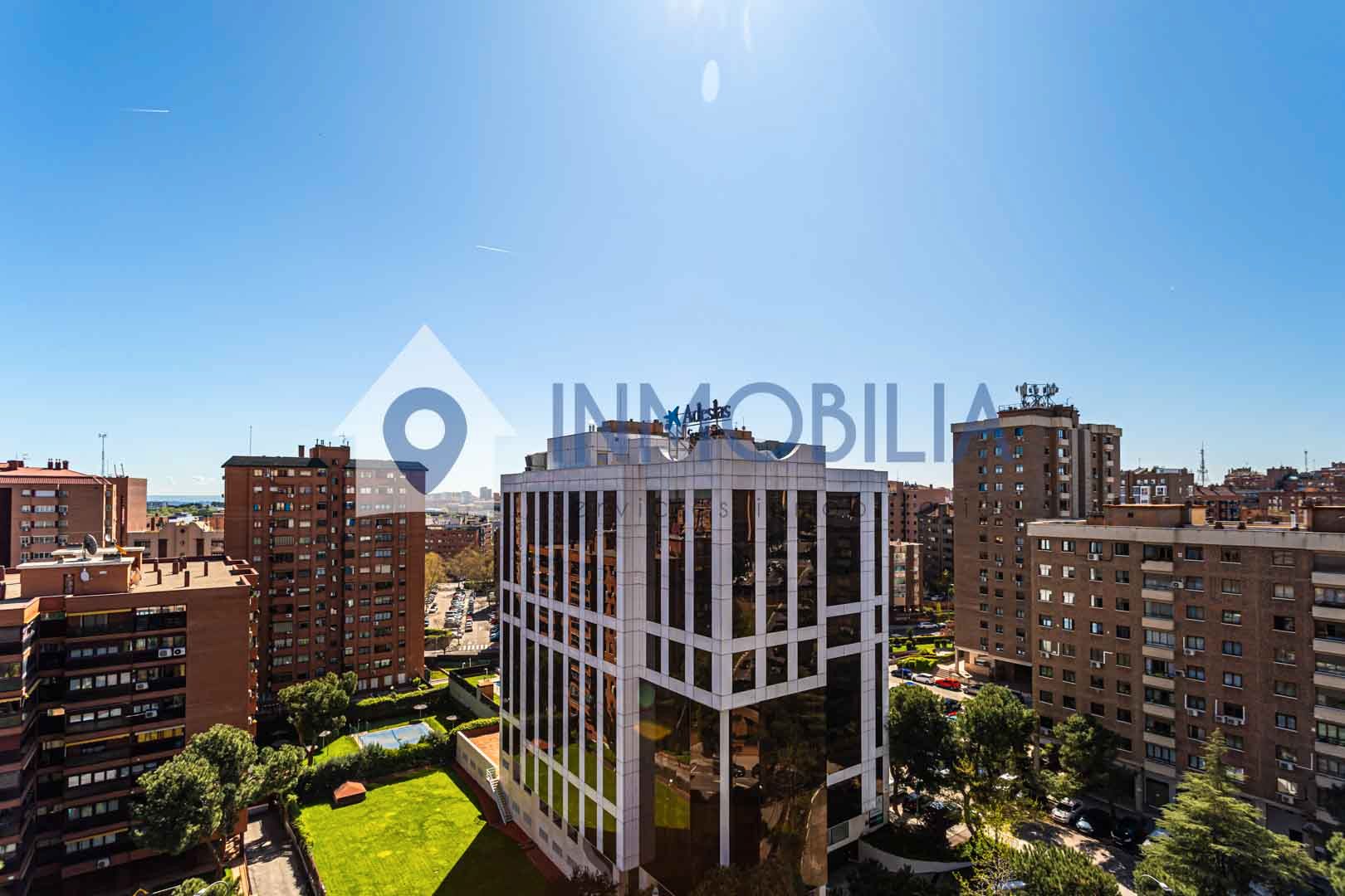 Vista exterior de Pis en venda en  Madrid Capital amb Aire condicionat, Calefacció i Parquet