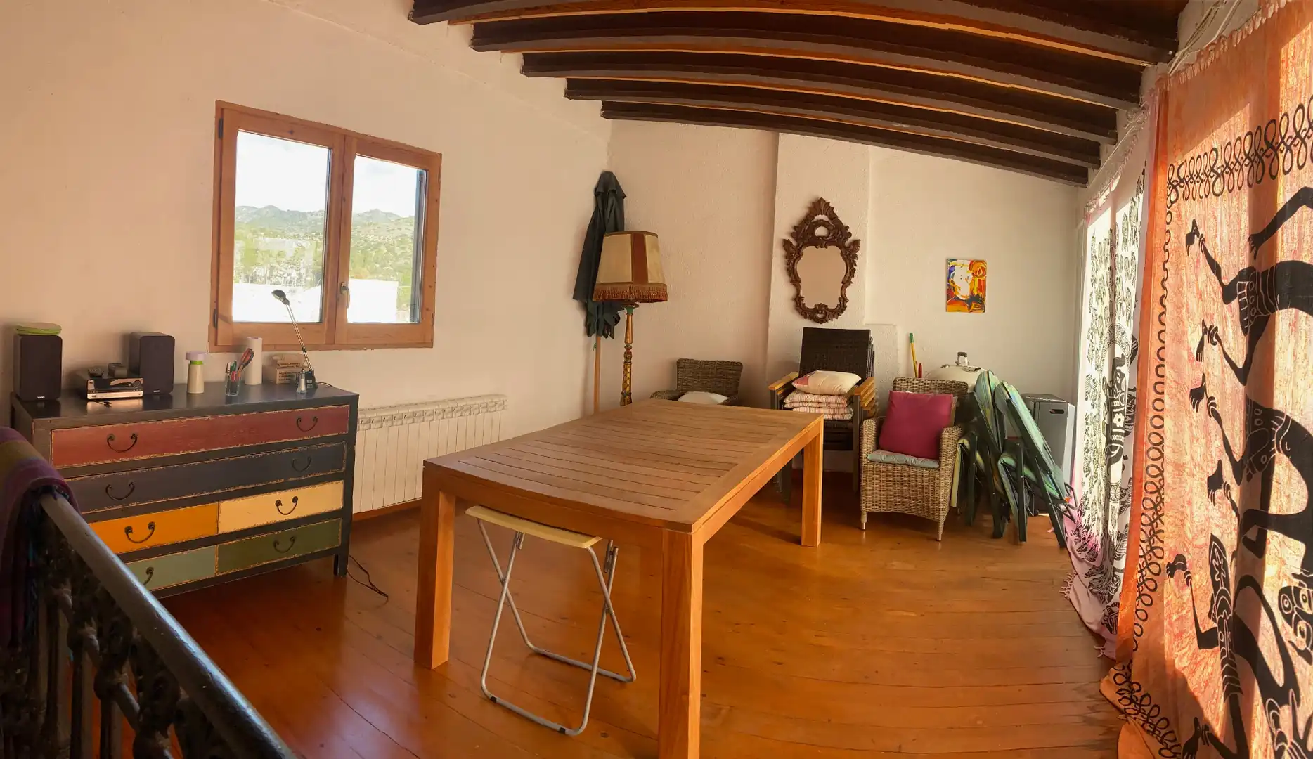 Comedor de Finca rústica en venta en Riudecanyes con Calefacción, Terraza y Amueblado