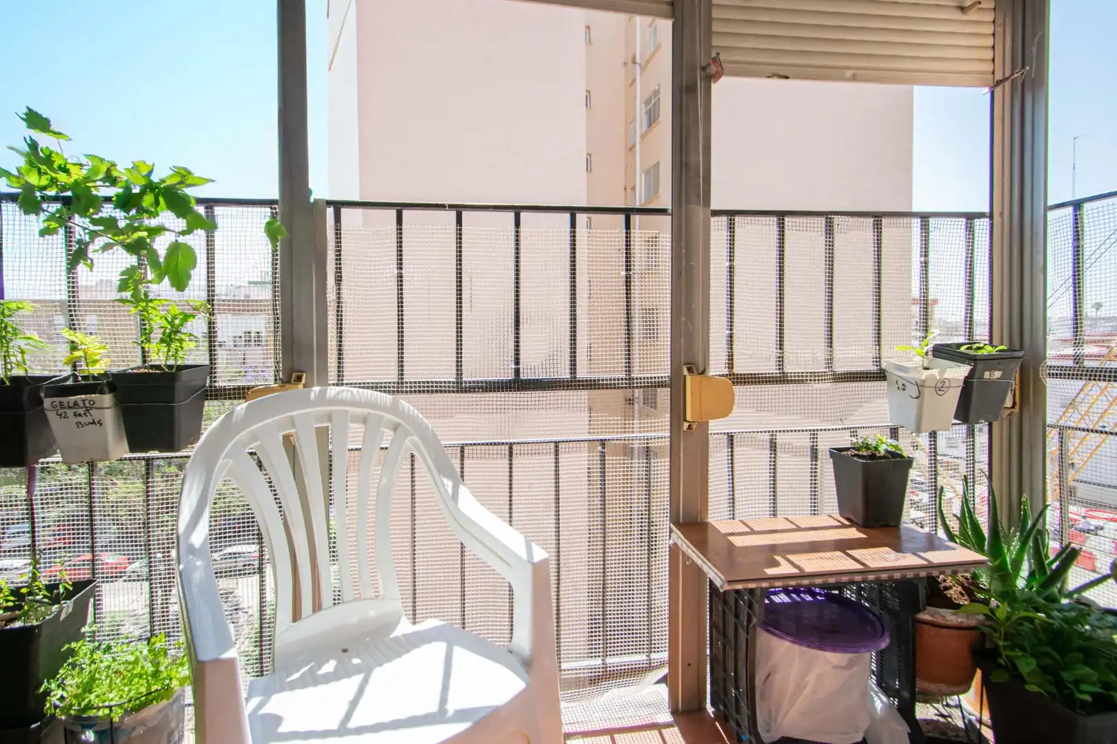 Balcony of Flat for sale in Sevilla
