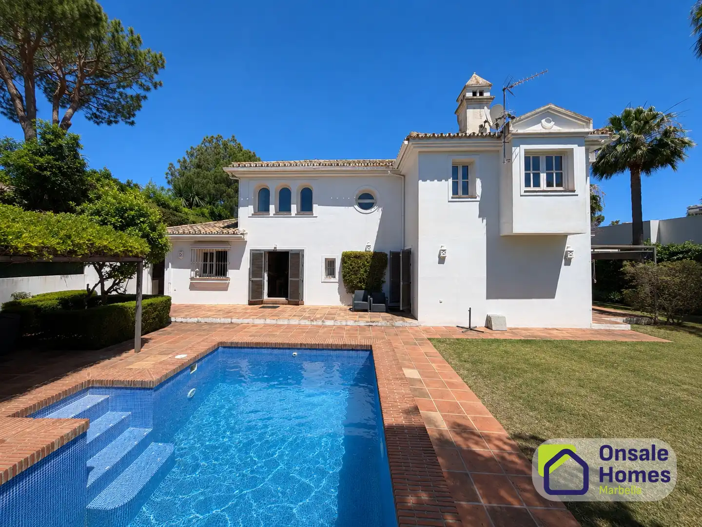 Garden of Houses for rent in Marbella  with Air Conditioner, Private garden and Terrace