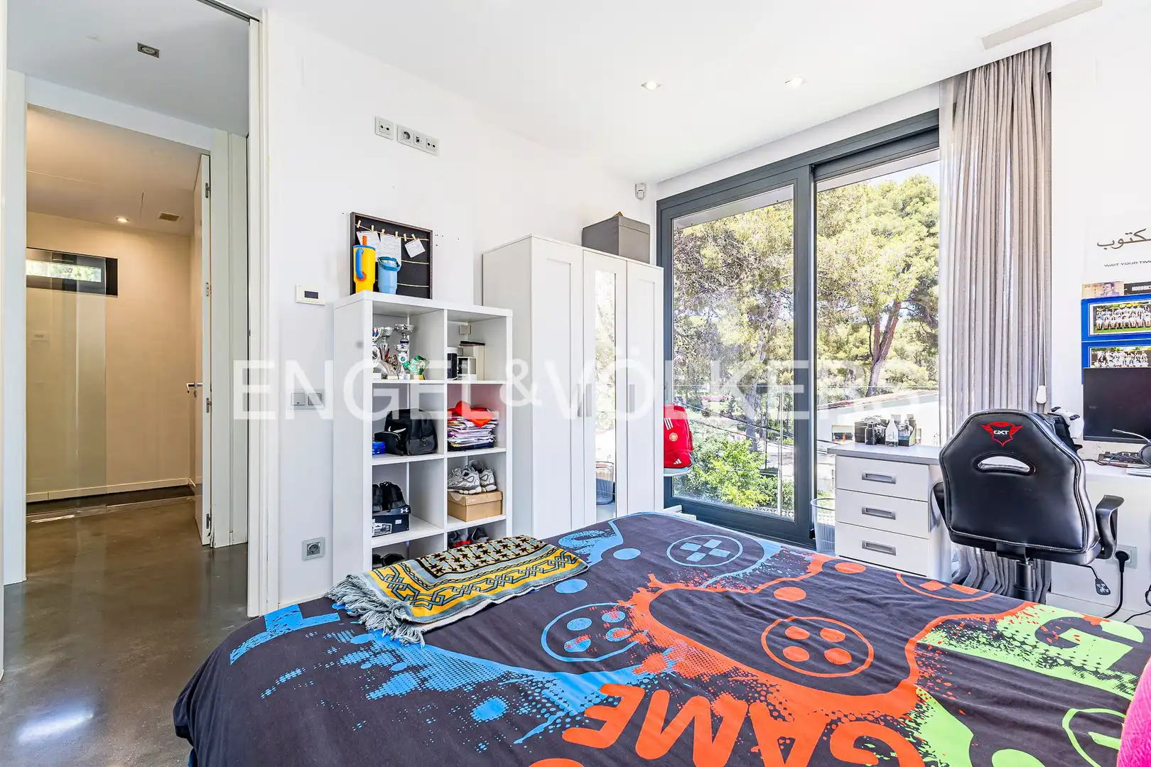 Bedroom of Houses for rent in Castelldefels  with Air Conditioner, Heating and Private garden