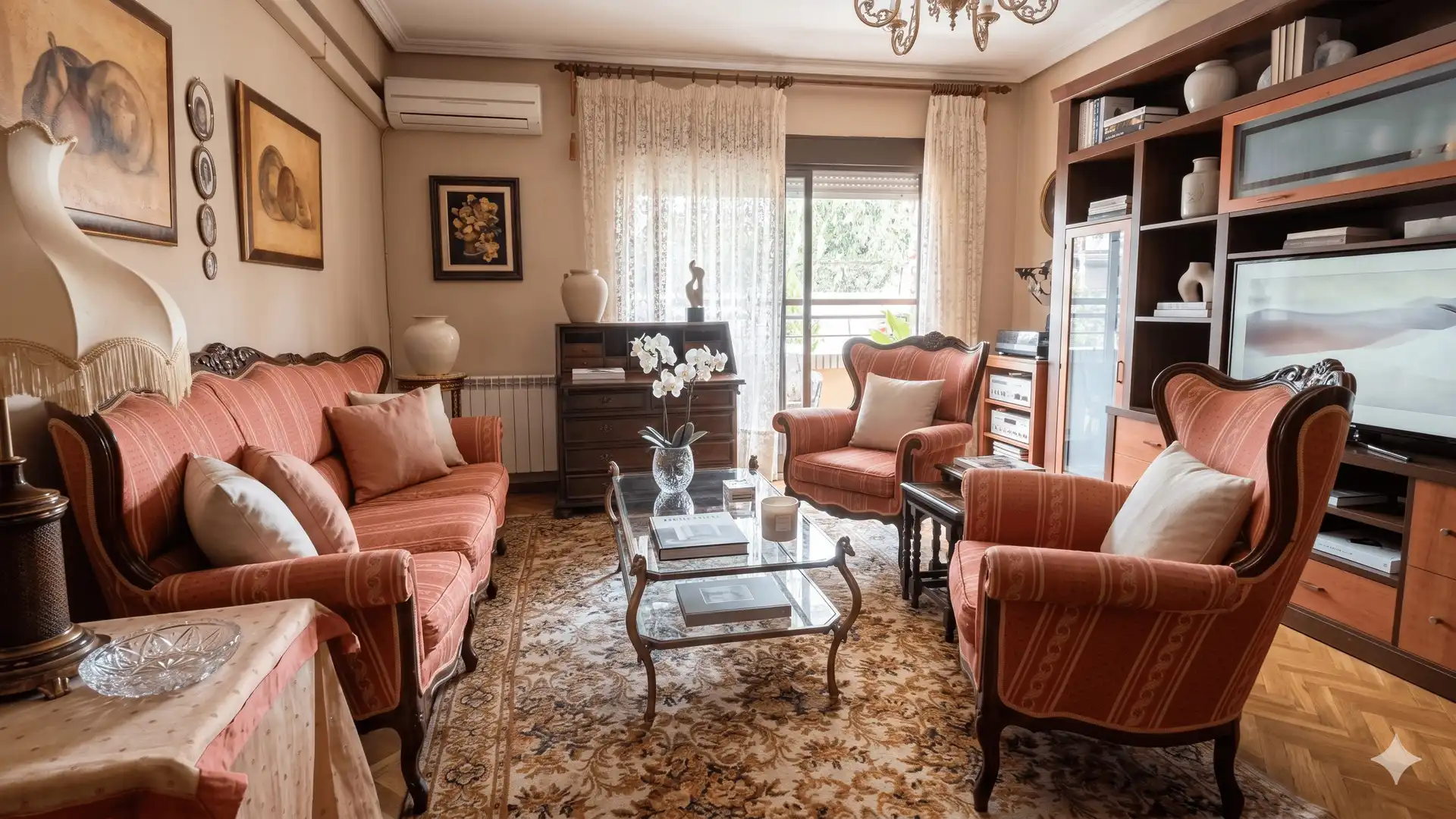 Wohnzimmer von Wohnung zum Verkauf in Cáceres mit Terrasse