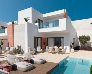Exterior view of Single-family semi-detached for sale in Torre-Pacheco  with Air Conditioner, Heating and Terrace