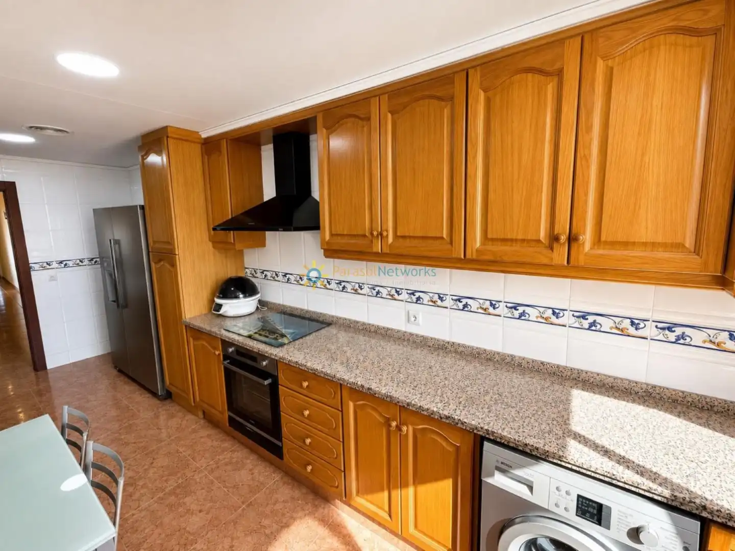 Cocina de Piso de alquiler en Xeraco con Amueblado y Balcón