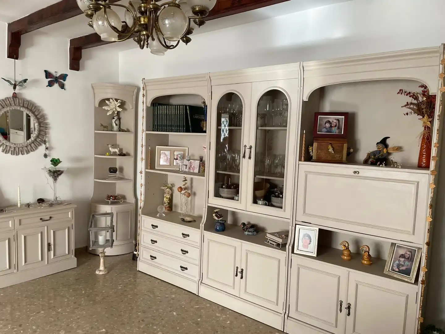 Wohnzimmer von Erdgeschoss zum Verkauf in Calella mit Klimaanlage, Heizung und Terrasse