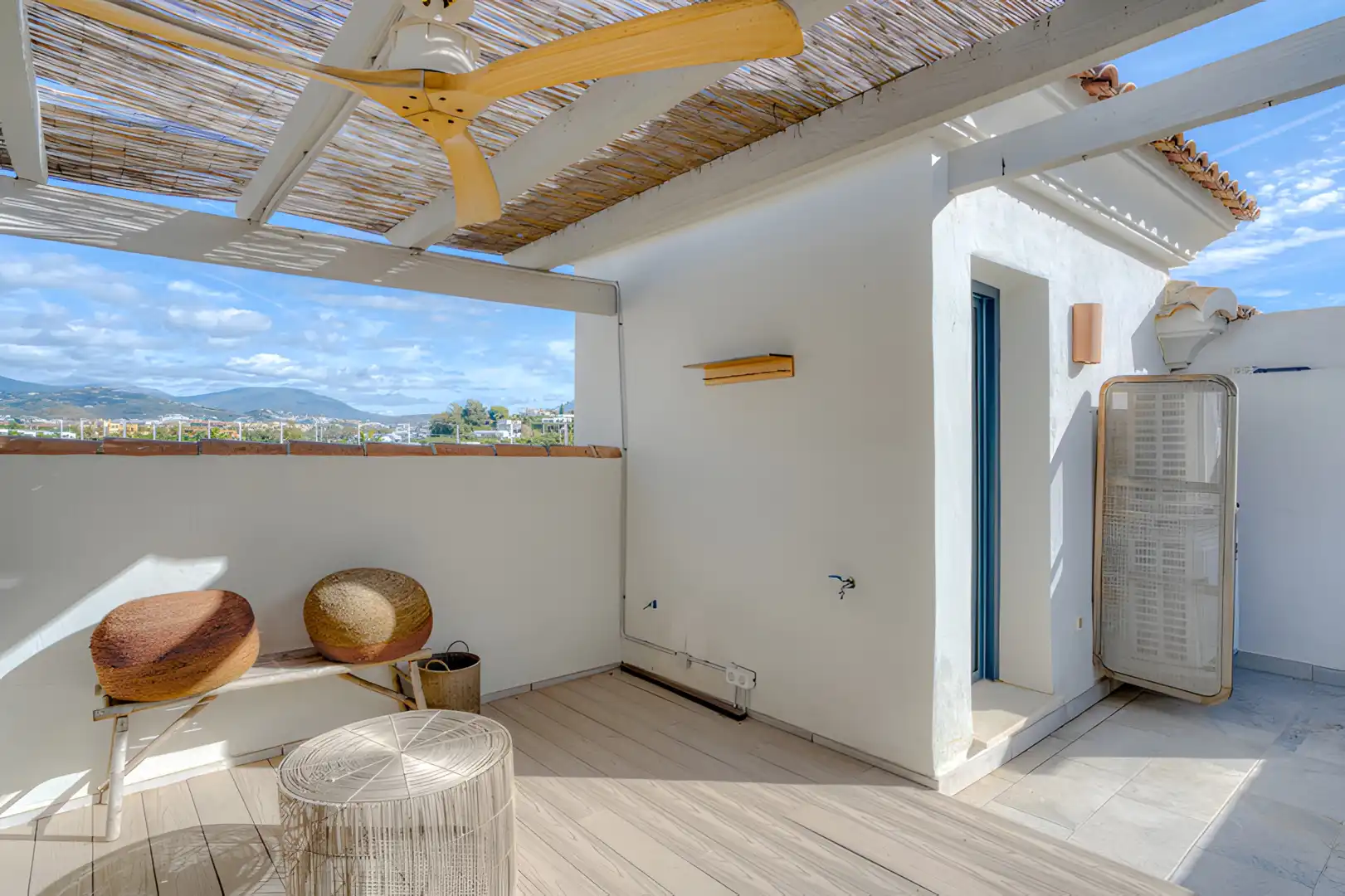 Terraza de Casa adosada en venta en Estepona con Aire acondicionado, Terraza y Piscina