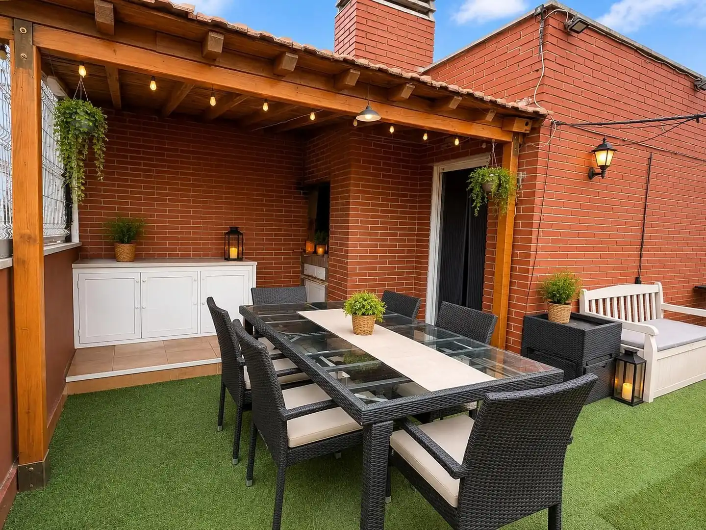 Terrace of Attic for sale in Arganda del Rey  with Air Conditioner, Heating and Private garden