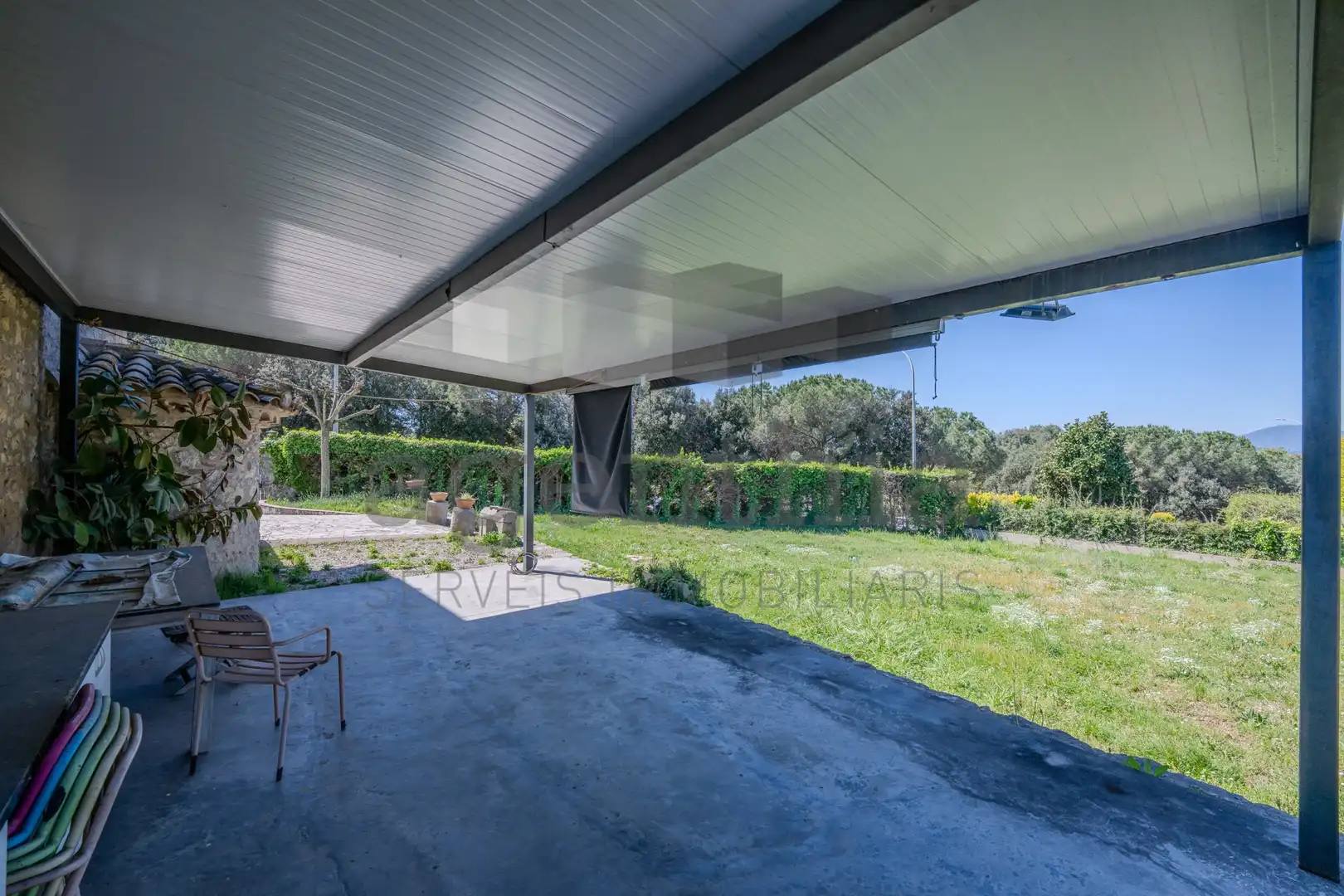 Terrassa de Finca rústica en venda en Girona amb Aire condicionat, Calefacció i Terrassa