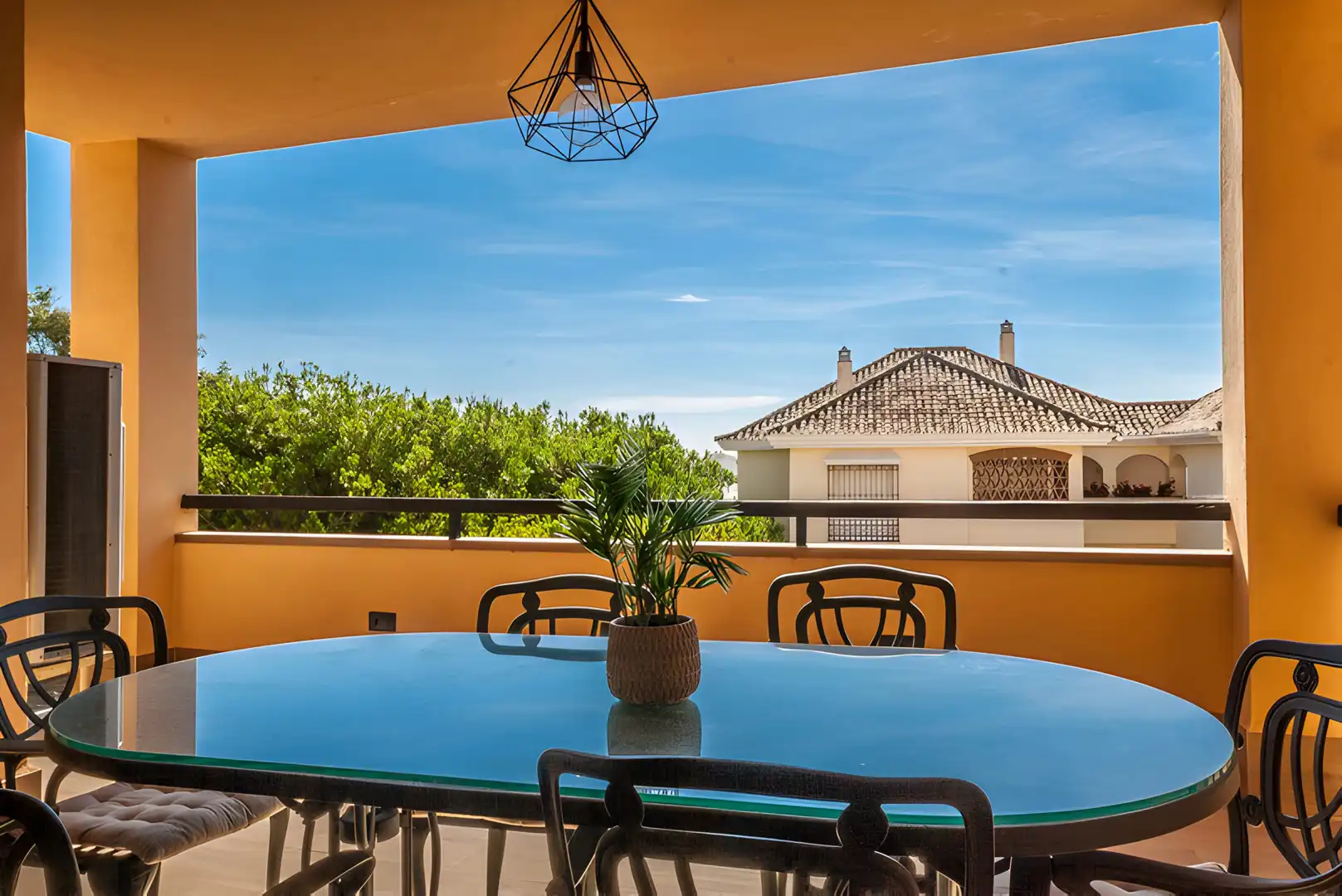 Terraza de Apartamento en venta en Marbella con Aire acondicionado, Terraza y Piscina