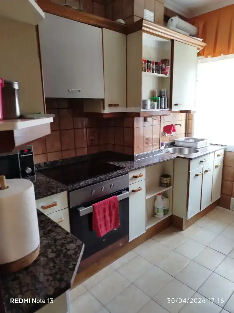 Kitchen of Flat for rent in Santander  with Private garden, Parquet flooring and Storage room