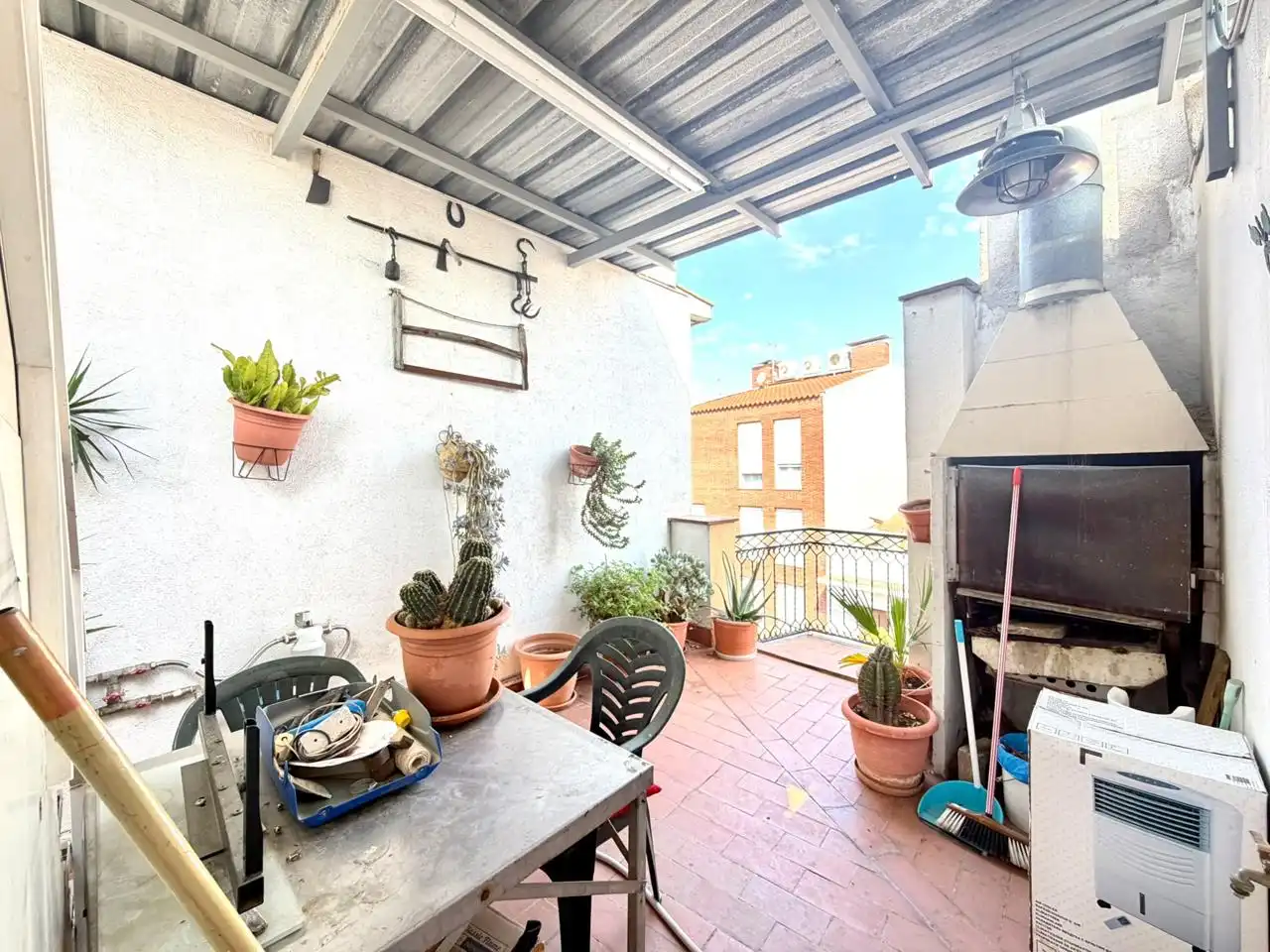 Terrace of Flat for sale in Mataró  with Air Conditioner, Terrace and Furnished