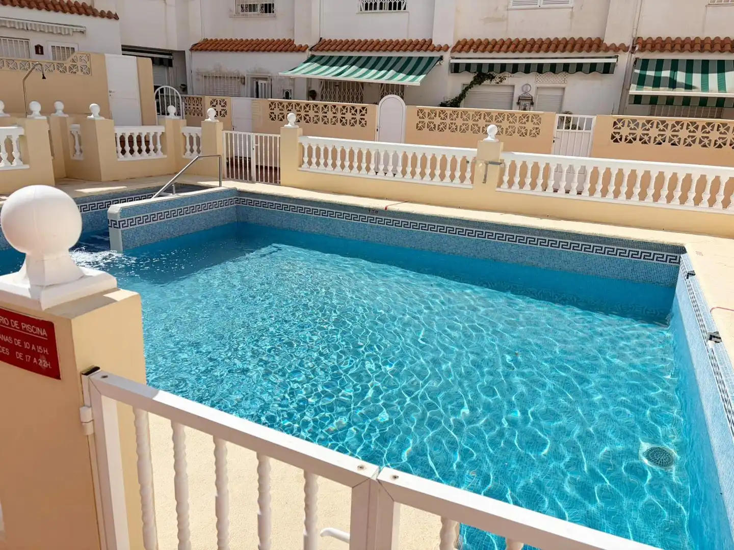 Swimming pool of Duplexes for sale in Almería  with Terrace, Furnished and Balcony