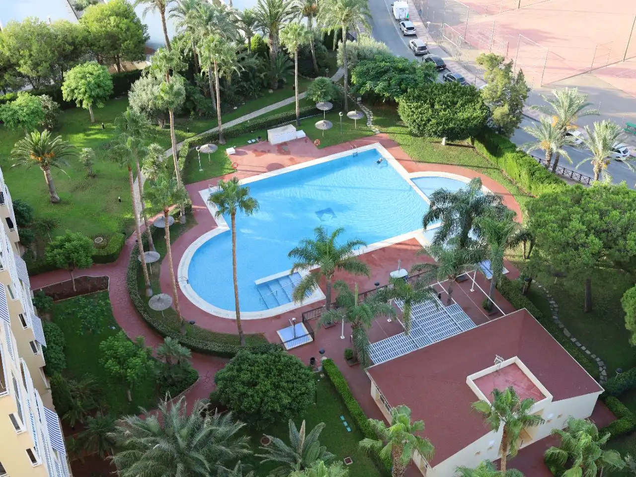 Swimming pool of Flat for sale in Playa Muchavista