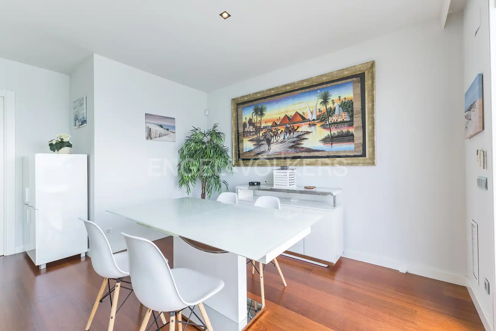 Dining room of Duplexes for sale in Sitges  with Air Conditioner, Heating and Parquet flooring