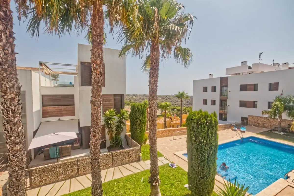 Swimming pool of Attic for sale in Orihuela  with Private garden, Terrace and Storage room
