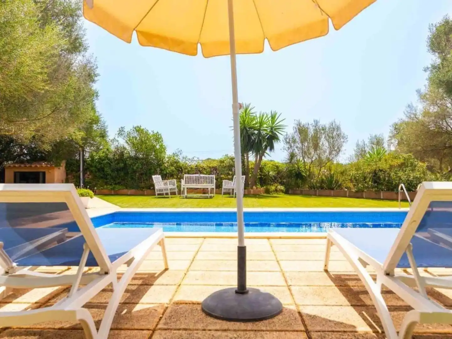 Piscina de Casa o xalet de lloguer en Santa Margalida amb Aire condicionat, Calefacció i Terrassa