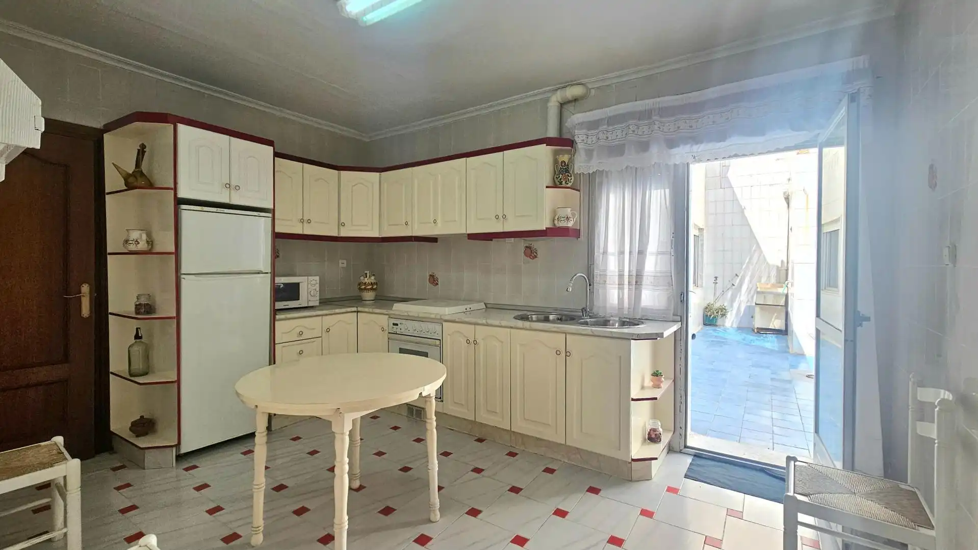 Küche von Wohnung zum Verkauf in La Unión mit Klimaanlage, Terrasse und Abstellraum