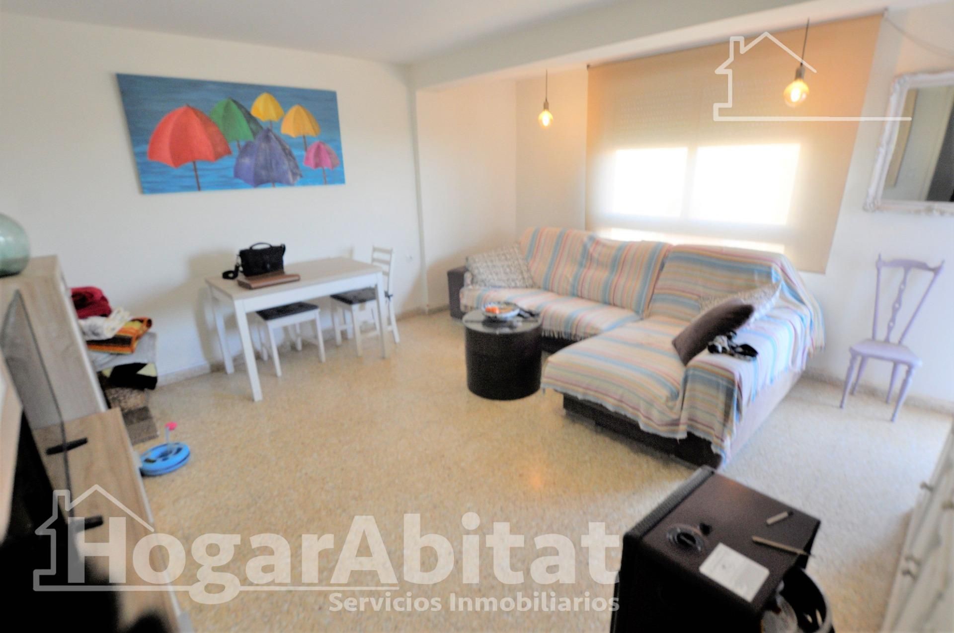 Sala de estar de Piso en venta en Puçol con Balcón