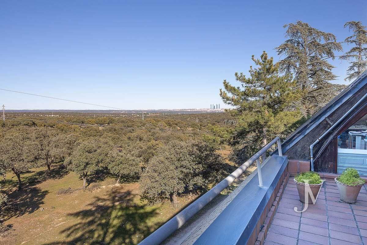 Terrassa de Casa o xalet en venda en  Madrid Capital amb Aire condicionat, Calefacció i Jardí privat