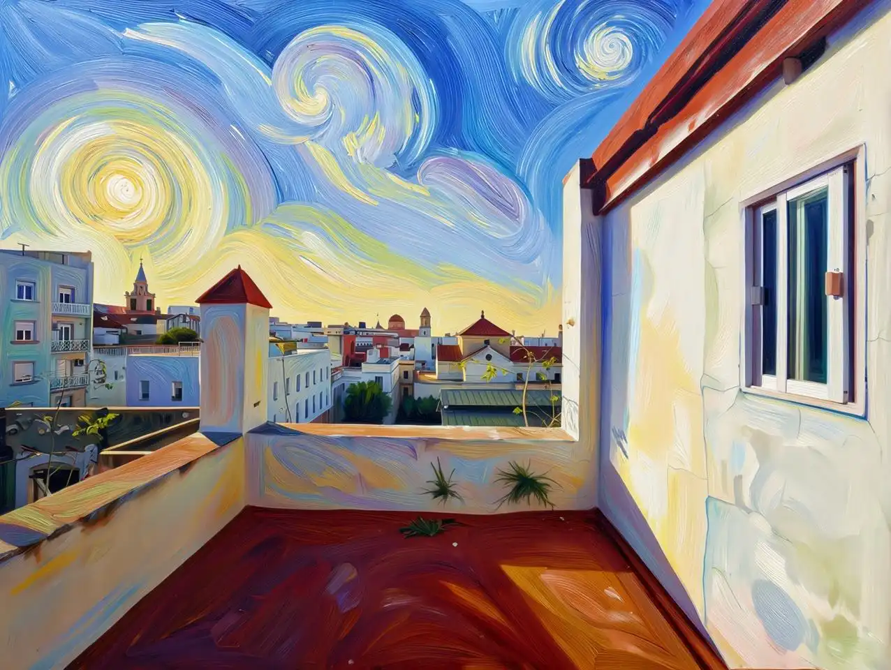 Vista exterior de Piso en venta en Cádiz con Terraza