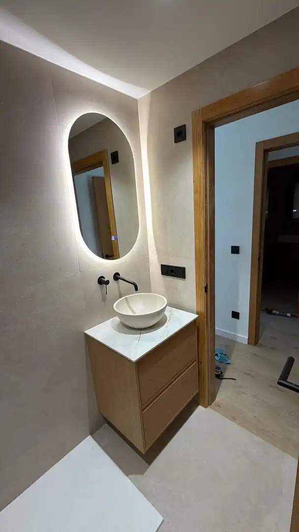 Bathroom of Flat for sale in A Illa de Arousa 
