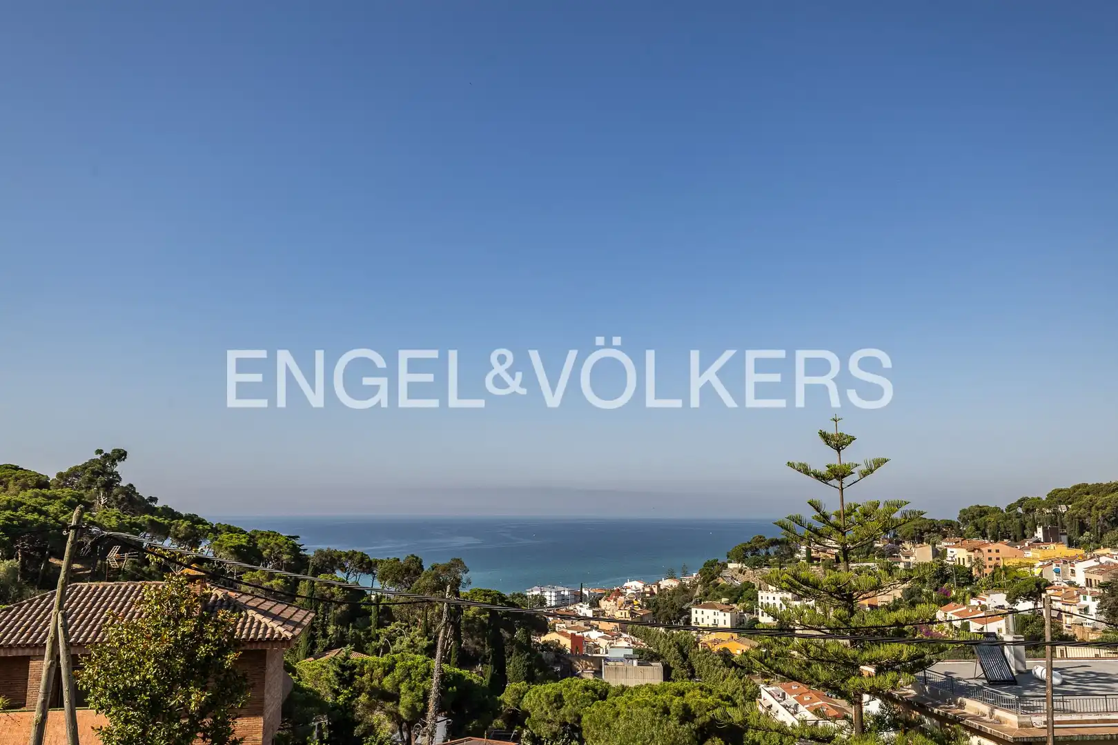 Exterior view of Houses for rent in Caldes d'Estrac  with Air Conditioner, Heating and Private garden
