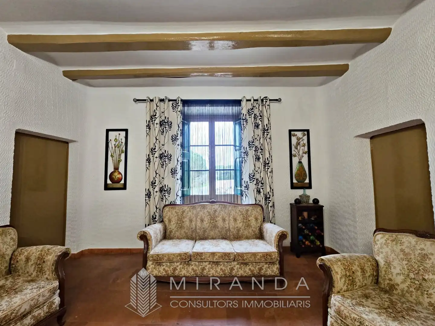 Sala de estar de Casa o chalet en venta en Sant Pere de Vilamajor con Aire acondicionado, Calefacción y Jardín privado