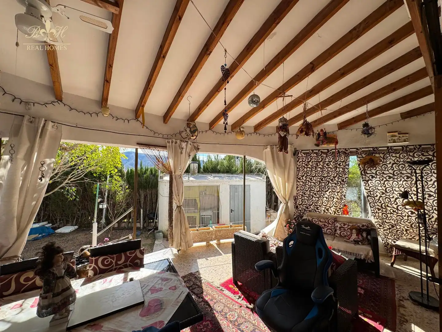 Jardín de Casa o chalet en venta en L'Alfàs del Pi con Trastero, Piscina y Amueblado