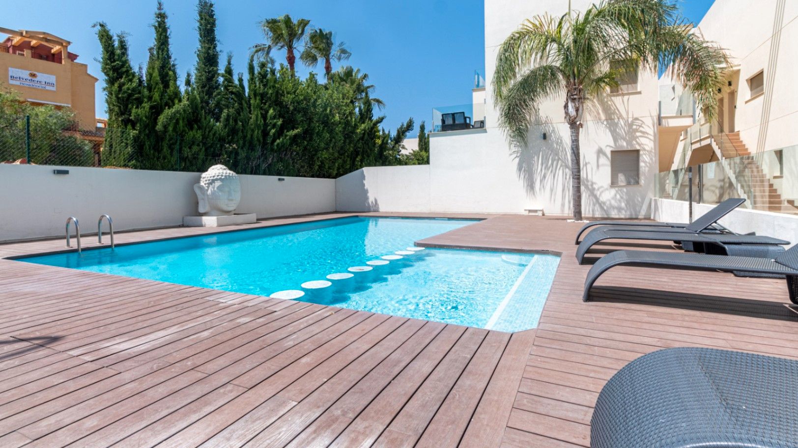 Swimming pool of Apartment for sale in Dénia  with Air Conditioner, Heating and Terrace