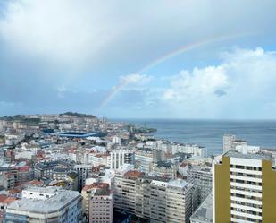 Vista exterior de Àtic de lloguer en A Coruña Capital  amb Aire condicionat, Calefacció i Parquet