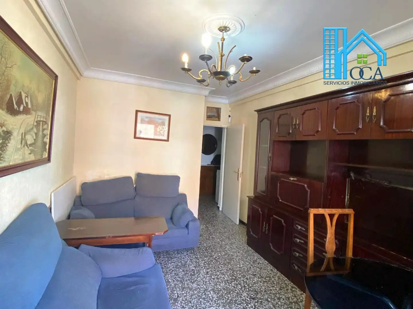 Living room of Flat for sale in Madrid  with Air Conditioner and Terrace