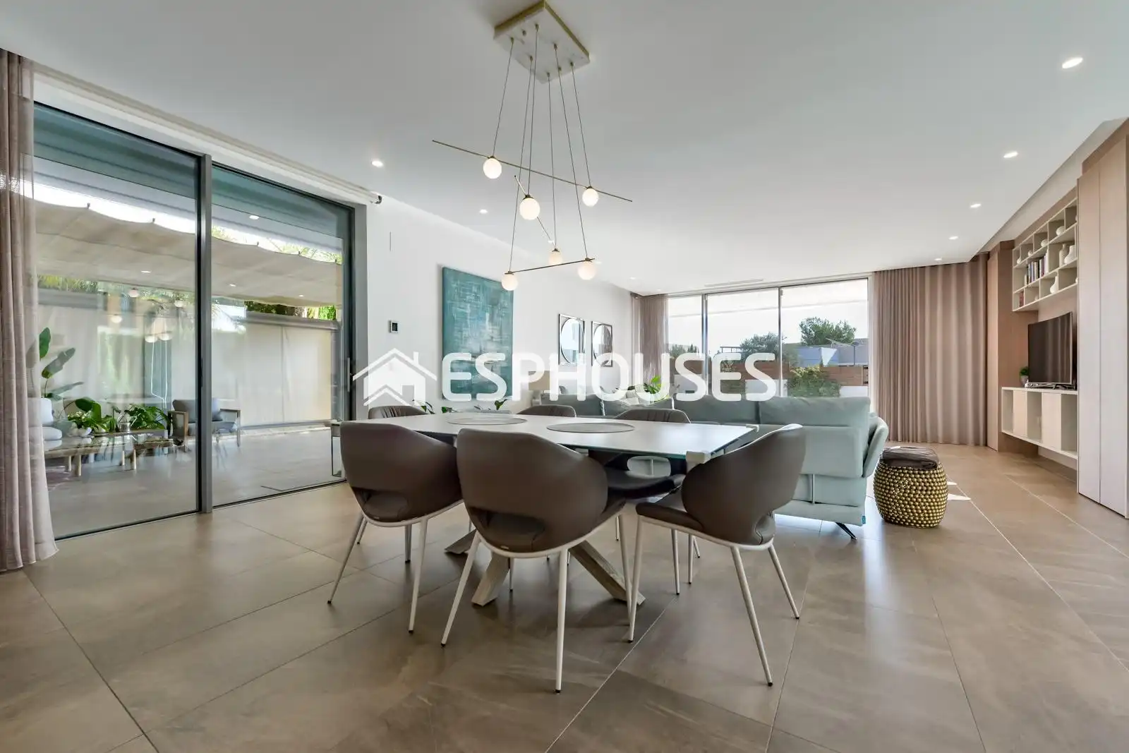 Comedor de Casa o chalet en venta en Finestrat con Aire acondicionado, Calefacción y Piscina