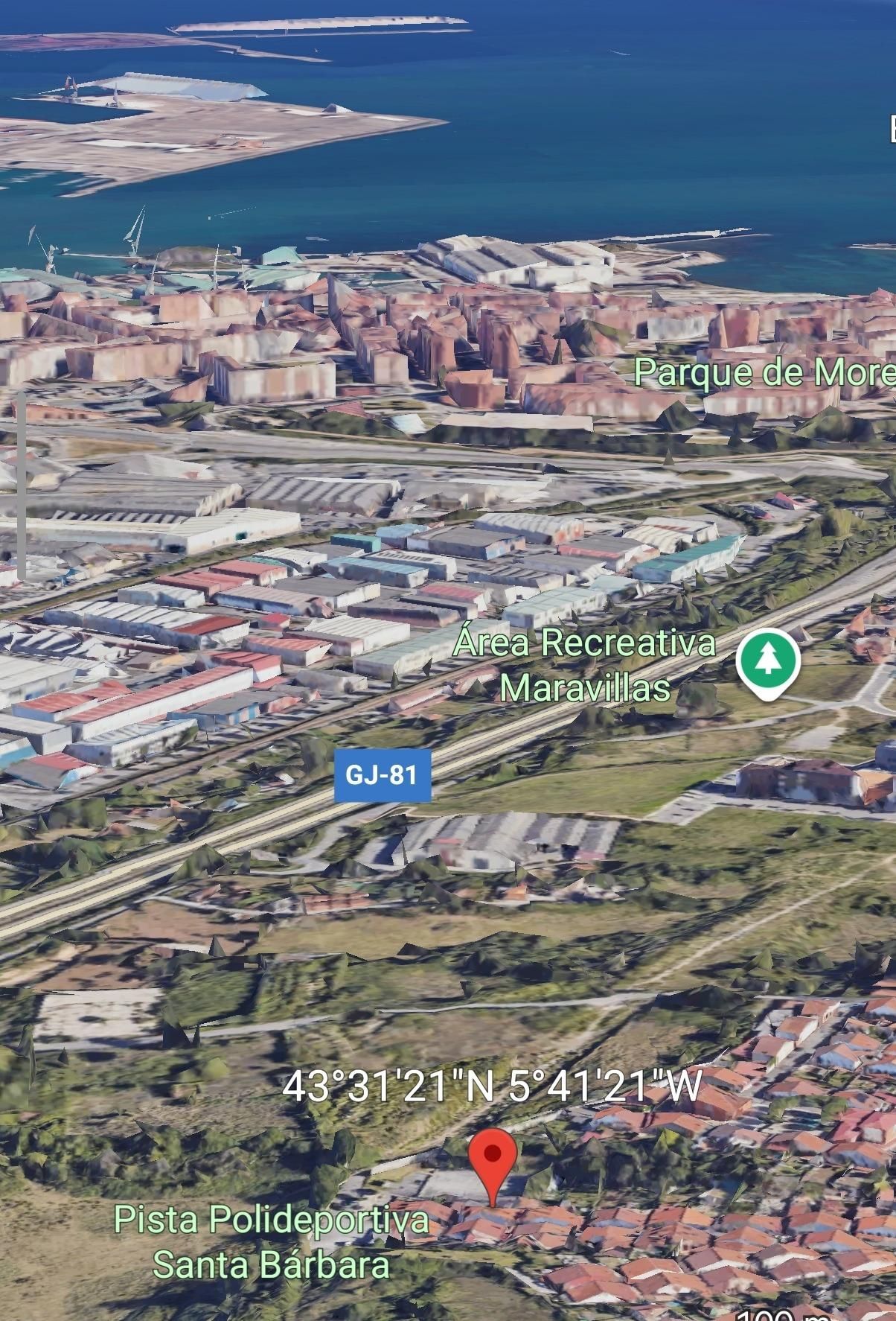 Exterior view of Single-family semi-detached for sale in Gijón   with Heating, Private garden and Terrace