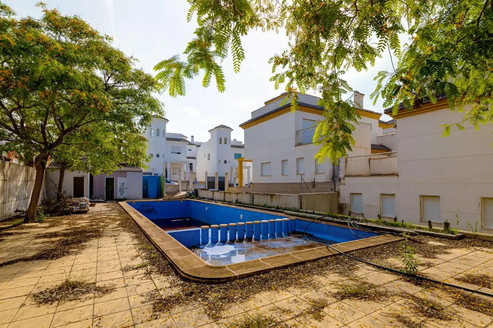 Piscina de Casa adosada en venta en San Fulgencio con Jardín privado, Terraza y Piscina comunitaria