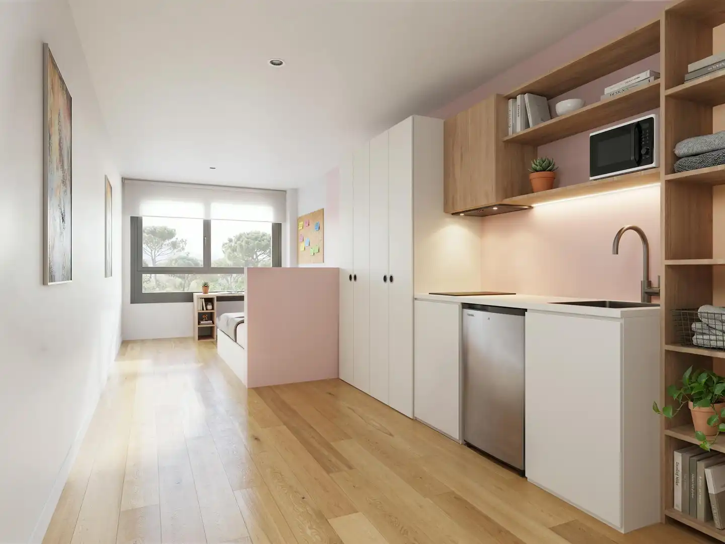 Habitación de Piso de alquiler en Barcelona con Aire acondicionado y Calefacción