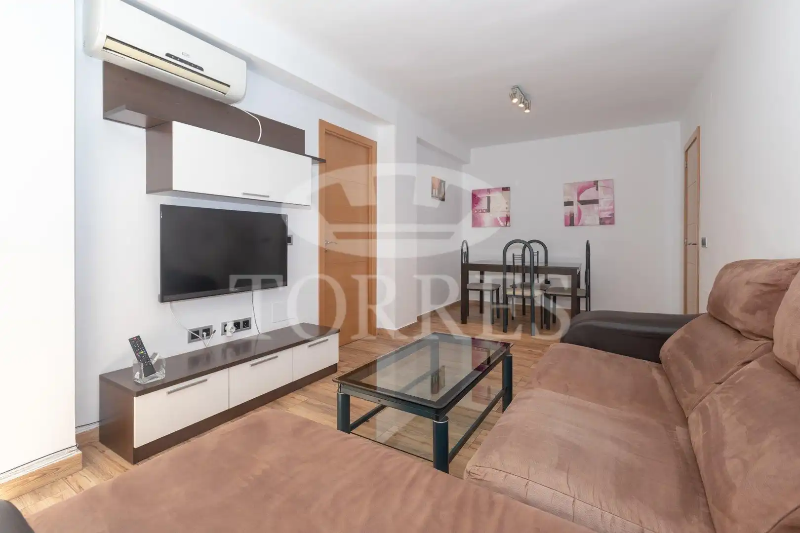 Sala de estar de Piso en venta en Málaga con Aire acondicionado