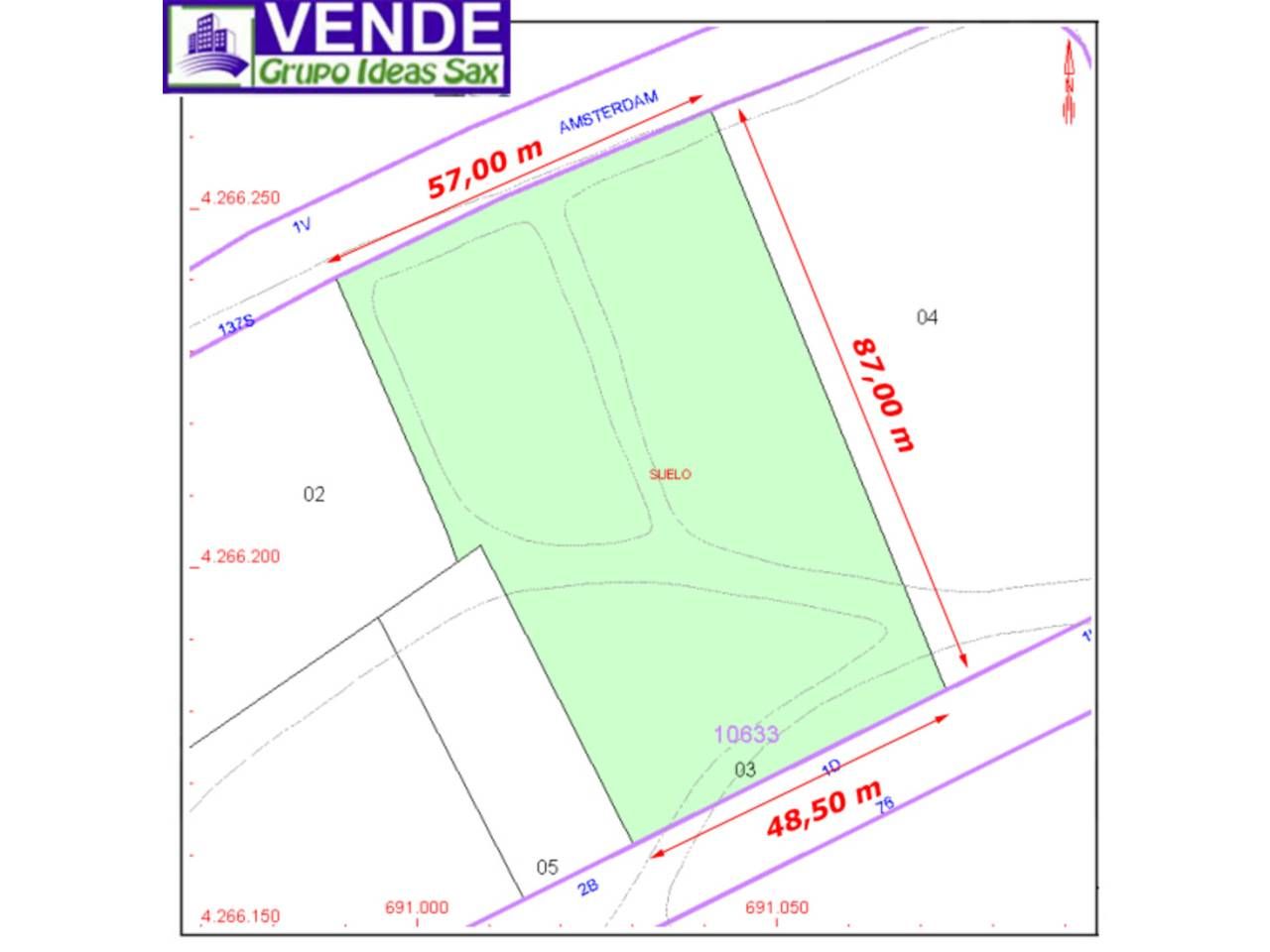 Industrial land for sale in Sax