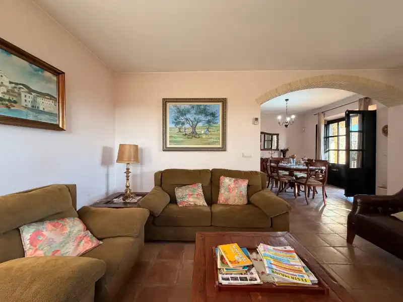 Sala de estar de Casa o chalet en venta en Garrigoles con Jardín privado, Terraza y Trastero