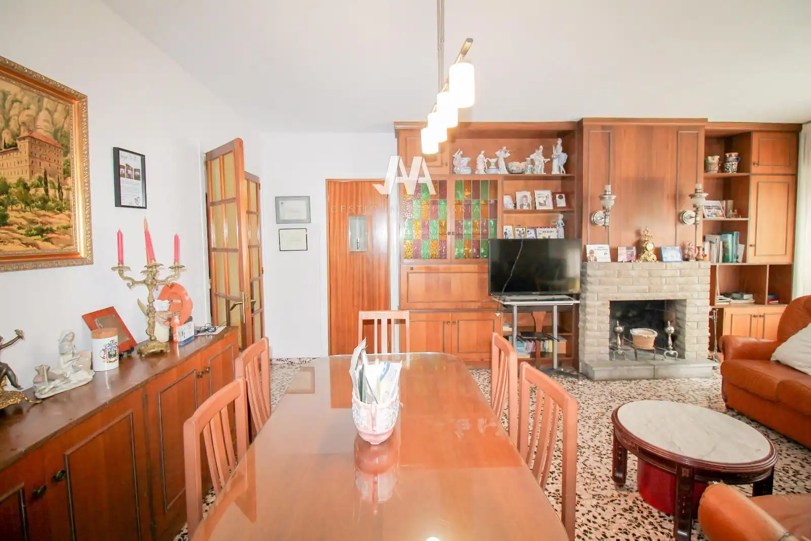Comedor de Casa adosada en venta en Vilanova del Camí con Aire acondicionado, Calefacción y Terraza