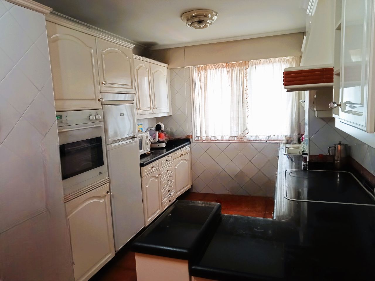 Kitchen of Flat for sale in Carballo  with Heating, Furnished and Oven