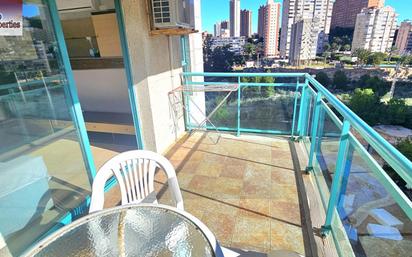 Terrace of Apartment for sale in Villajoyosa / La Vila Joiosa  with Air Conditioner, Private garden and Parquet flooring