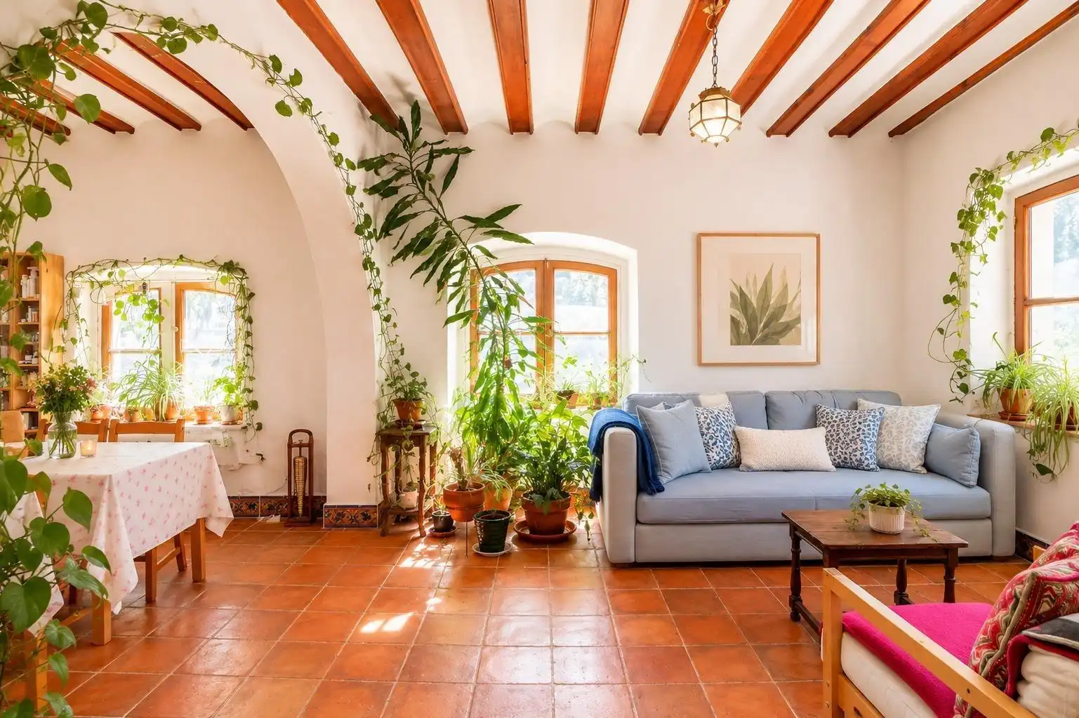 Casa aparellada amb piscina en venda a Abantos - Carmelitas, imagen 3