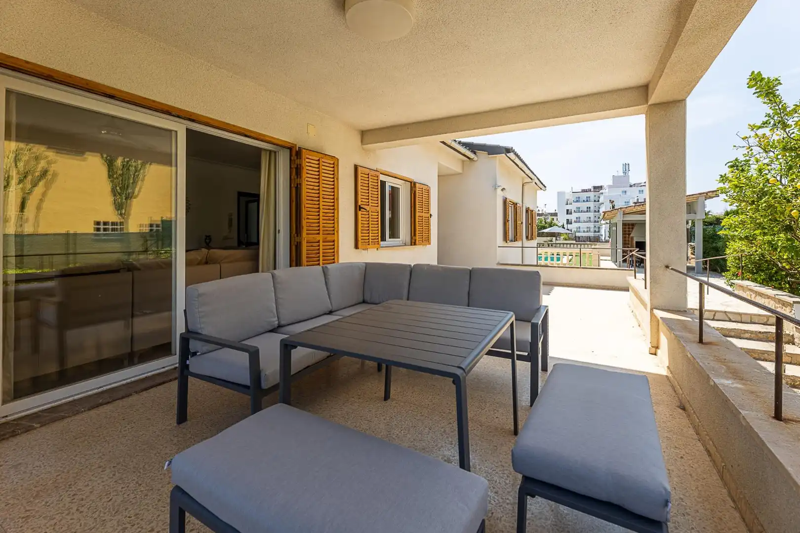Terrassa de Casa o xalet en venda en  Palma de Mallorca amb Aire condicionat, Calefacció i Jardí privat