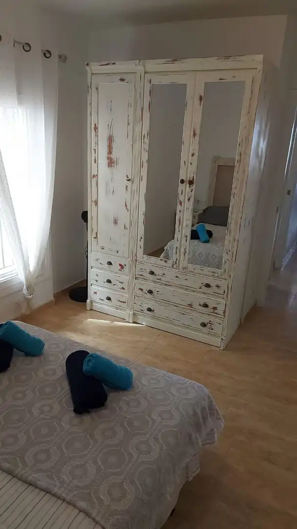Bedroom of Flat for sale in Mojácar  with Air Conditioner, Terrace and Swimming Pool