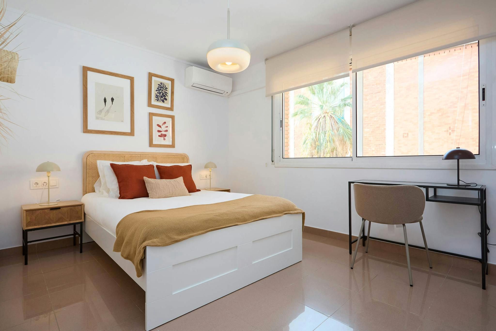 Bedroom of Flat to rent in L'Hospitalet de Llobregat  with Heating, Furnished and Washing machine